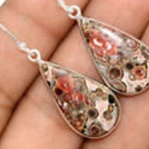 Leopard Skin Jasper 925 Solid Sterling Silver